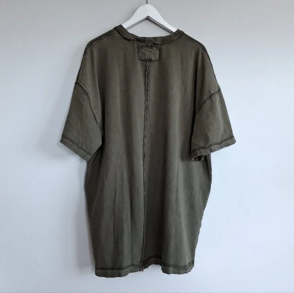 Free People We The Free Farm Friends "Rooster" Oversized Graphic Tee - Picture 14 of 16